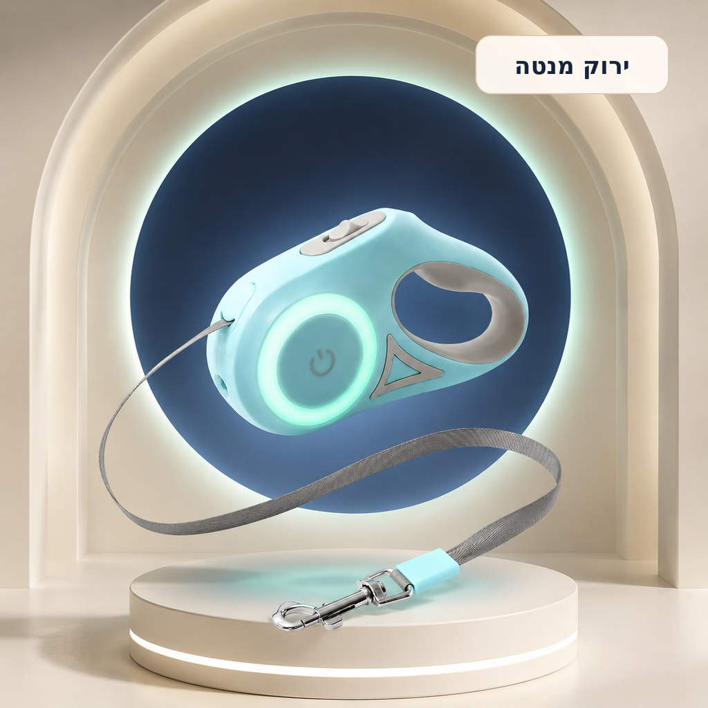 PawGlow Flex - רצועה נמתחת עם תאורה