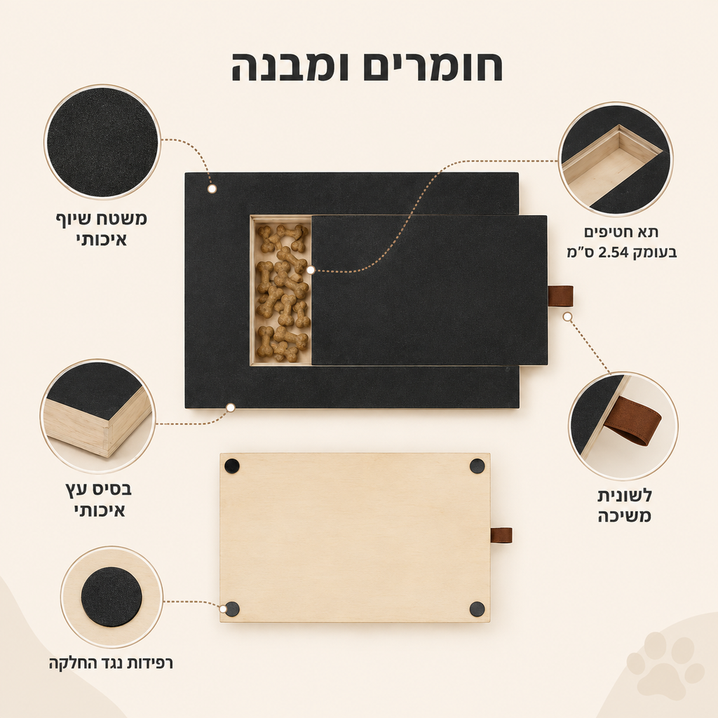 PawFile - משטח שיוף ציפורניים