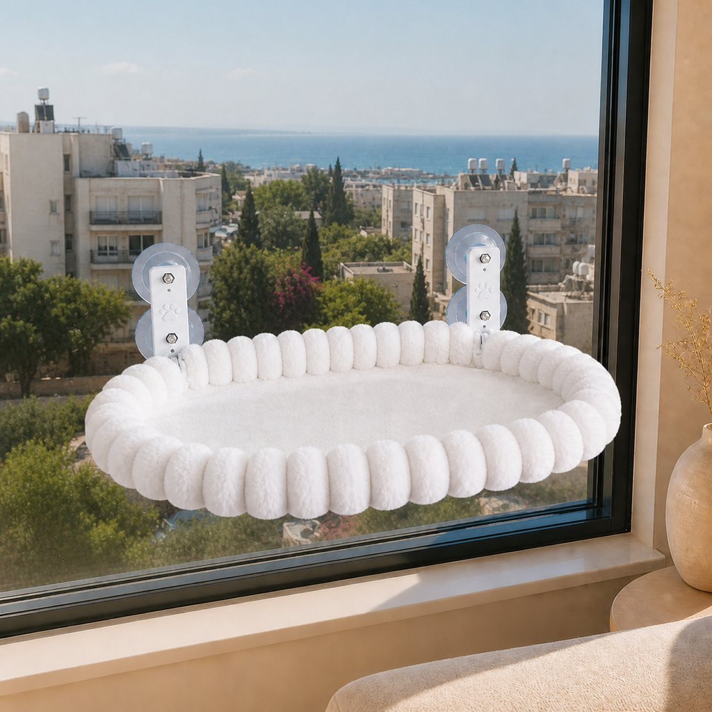 PawView – ערסל חלון מפנק לחתולים