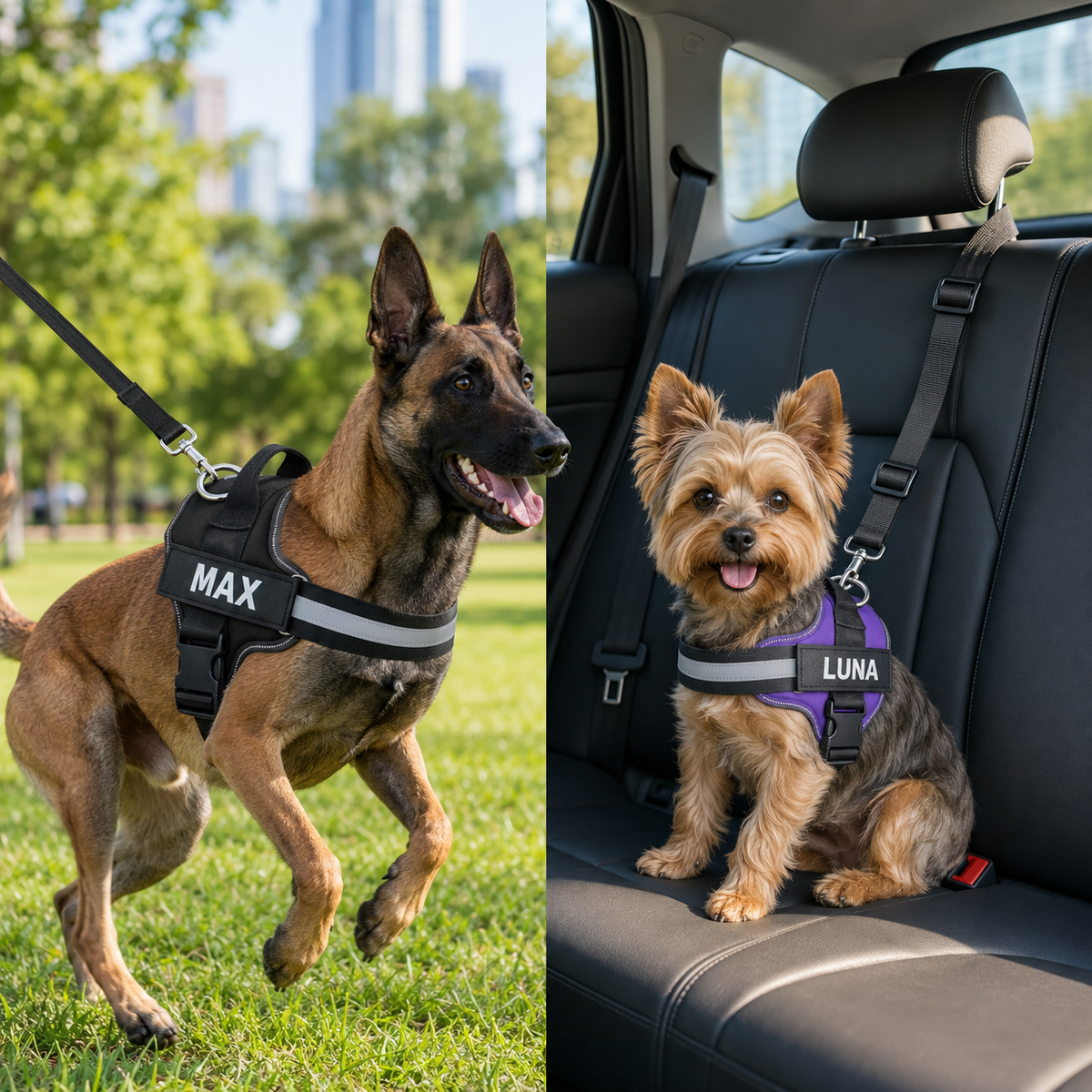 PawGuard - רתמה אישית לכלב