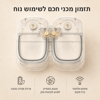 PawMeal – מתקן האכלה מתוזמן לחיות מחמד