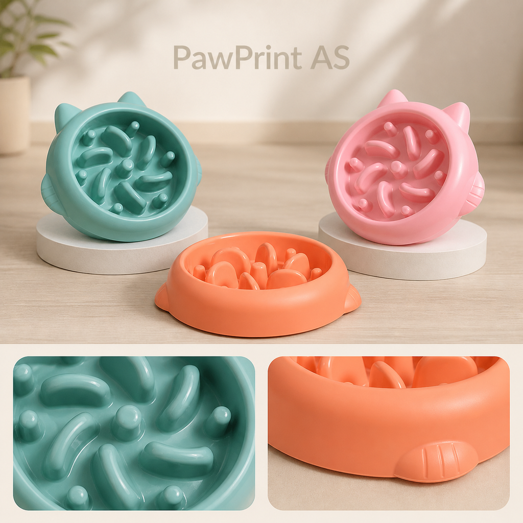PawSlow - קערת האכלה איטית